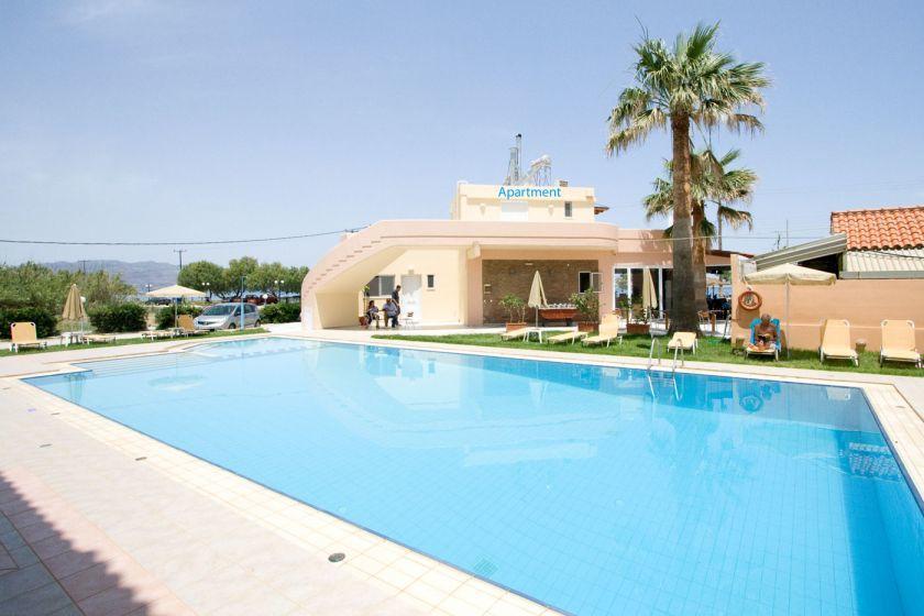 Mythos Beach Hotel Apartments Maleme  Exterior photo